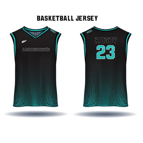 NZA XV - Basketball Jersey