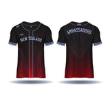 NZA XV - Purple Baseball Jersey