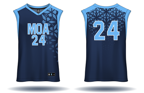 MOA Basketball Jersey (Navy)