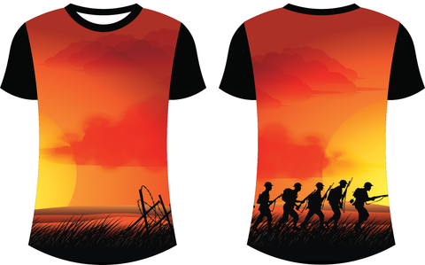 Soldier Silhouette Tee - Colour